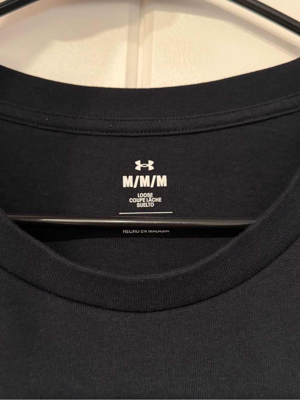 Men’s Under Armour Project Rock Heavyweight Terry Tee - Picture 3 of 3